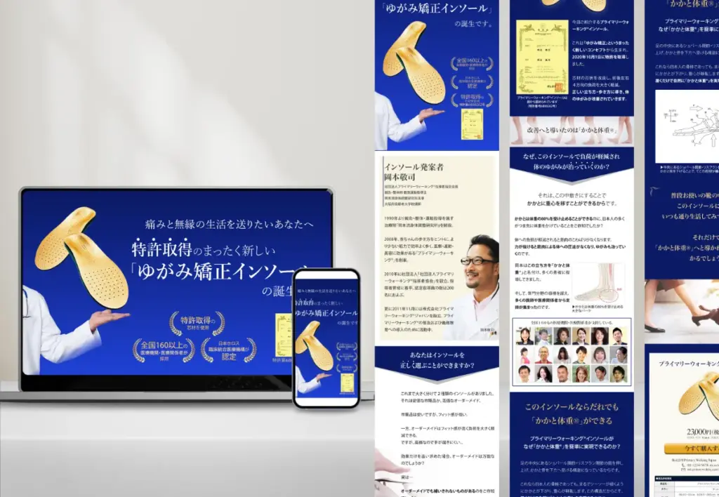 LPのサンプル画像